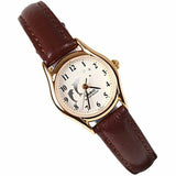 Casio General Quartz Brown Leather Strap Women's Watch LTP-1094Q-7B9RDF-P