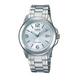 Casio General Silver Stainless Steel Strap Unisex Watch LTP-1215A-7ADF-P