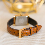 Casio General Analog Brown Leather Strap Women's Watch LTP-1234GLL-7ADF-P