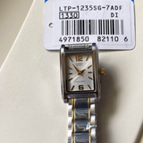 Casio General Silver Stainless Steel Strap Women Watch LTP-1235SG-7ADF