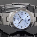 Casio General Blue Dial Silver Stainless Steel Strap Women Watch LTP-1241D-2ADF-P