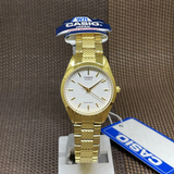 Casio Analog Quartz Gold Tone White Dial Women's Watch LTP-1274G-7ADF-P
