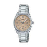 Casio General Analog Champagne Dial Stainless Steel Women's Watch LTP-1302DD-4A2VDF