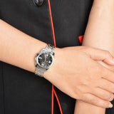 Casio General Black Dial Silver Stainless Steel Strap Women Watch LTP-1314D-1AVDF-P