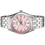 Casio Silver Stainless Steel Strap Watch for Women LTP-1335D-5AVDF-P