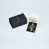 Casio General Green Dial Gold Milanese Strap Women Watch LTP-2024VMG-3CDR