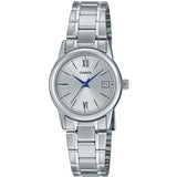 Casio General Silver Stainless Steel Strap Unisex Watch LTP-V002D-7B3UDF-P