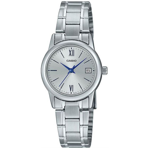 Casio General Silver Stainless Steel Strap Unisex Watch LTP-V002D-7B3UDF-P