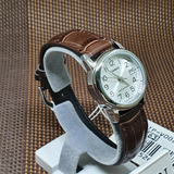 CASIO GENERAL LTP-V002L-7B2UDF BROWN LEATHER STRAP WOMEN'S WATCH