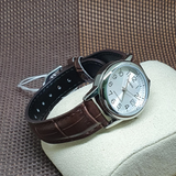 CASIO GENERAL LTP-V002L-7B2UDF BROWN LEATHER STRAP WOMEN'S WATCH