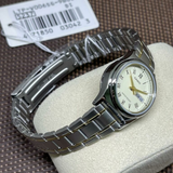 CASIO ANALOG LTP-V006SG-9BUDF-P STAINLESS STEEL WOMEN WATCH