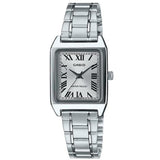 Casio General Silver Stainless Steel Strap Women's Watch LTP-V007D-7BUDF-P