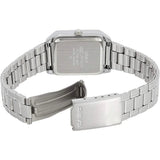 Casio General Black Dial Silver Stainless Steel Strap Women Watch LTP-V009D-1EUDF-P