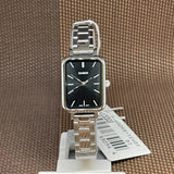 Casio General Black Dial Silver Stainless Steel Strap Women Watch LTP-V009D-1EUDF-P