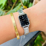 CASIO ENTICER LTP-V009D-1EUDF STAINLESS STEEL WOMEN WATCH