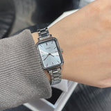Casio General Blue Dial Silver Stainless Steel Strap Women Watch LTP-V009D-2EUDF-P