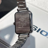 Casio General Blue Dial Silver Stainless Steel Strap Women Watch LTP-V009D-2EUDF-P