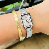 Casio General Pink Dial Silver Stainless Steel Strap Women Watch LTP-V009D-4EUDF-P