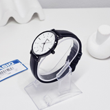 Casio General Black Leather Strap Women Watch LTP-VT03BL-7BDF