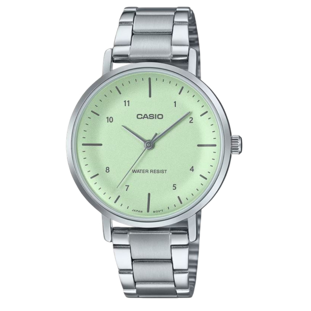 Casio General Stainless Steel Strap Unisex Watch LTP-VT03D Series