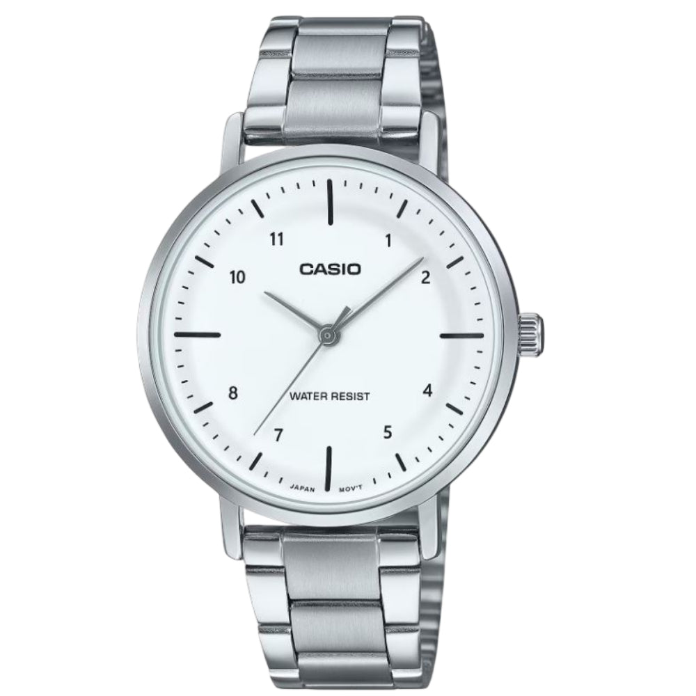 Casio General Stainless Steel Strap Unisex Watch LTP-VT03D Series