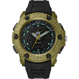 Caterpillar Consign Black Silicone Strap Men Watch LU.130.23.123
