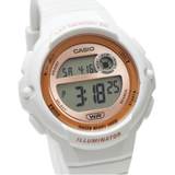 Casio General Digital White Resin Strap Women Watch LWS-1200H-7A2VDF-P