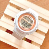 Casio General Digital White Resin Strap Women Watch LWS-1200H-7A2VDF-P