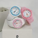 Casio General Resin Strap Women Watch LX-800H With P Series