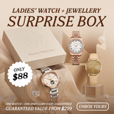 Her Perfect Surprise Box | Watch + Jewellery for $88