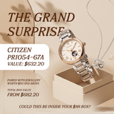 Her Perfect Surprise Box | Watch + Jewellery for $88