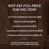 Her Perfect Surprise Box | Watch + Jewellery for $88