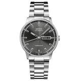 Mido Commander Black Dial Stainless Steel Strap Men's Watch M0214301106100