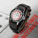 Mido Ocean Star Worldtimer Black Leather Strap Men Watch M0268301603000