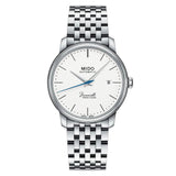 Mido Baroncelli Heritage Silver Stainless Steel Strap Men Watch M0274071101000