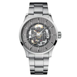 Mido Multifort Rhodium Dial Grey Stainless Steel Strap Men Watch M0384361103100