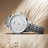 Mido Rainflower Silver Stainless Steel Strap Women Watch M0432071101100