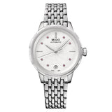 Mido Rainflower Silver Stainless Steel Strap Women Watch M0432071101100