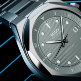 Mido Multifort 8 Two Crowns Stainless Steel Strap Men Watch M0475071108100
