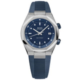 Mido Multifort 8 Two Crowns Blue Rubber Strap Men Watch M0475071704100