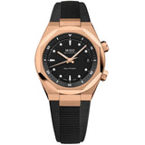 Mido Multifort 8 Two Crowns Black Rubber Strap Men's Watch M0475073705100