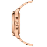 Mido Multifort Blue Dial Rose Gold Stainless Steel Strap Men's Watch M0495263304100