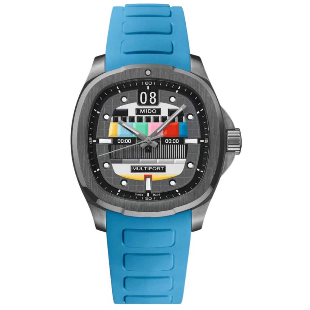 Mido Multifort TV Big Date Stainless Steel Strap Men's Watch M0495263308101
