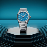 Mido Multifort Turquoise Dial Stainless Steel Strap Men's Watch M0555071104100