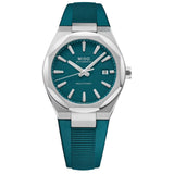 Mido Multifort 8 One Crown Green Rubber Strap Men's Watch M0555071709100