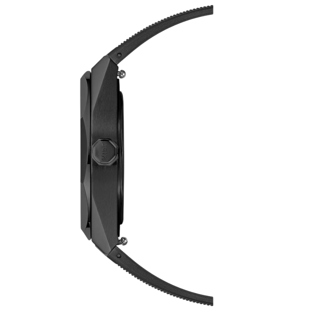 Mido Multifort Black Rubber Strap Men's Watch M0555073705100