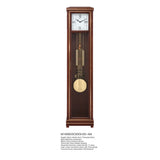 Mapple Leaf Lucerne Slimline 3-Rod Grandfather Clock – Stylish Grey / Chestnut Brown Model 6605
