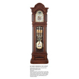 Mapple Leaf Buckingham Grand 12-Rod Grandfather Clock – Walnut Brown Model 6818