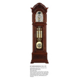 Mapple Leaf Chatsworth Classic 12-Rod Walnut Grandfather Clock – Walnut Brown Model 6826