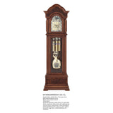 Mapple Leaf Chatsworth Classic 12-Rod Walnut Grandfather Clock – Walnut Brown Model 6826
